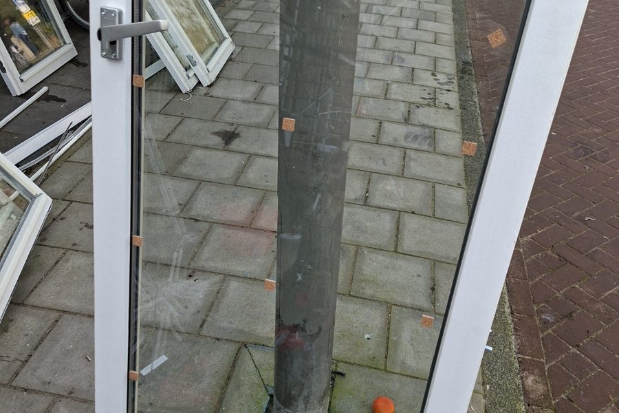 Detail raam en beslag